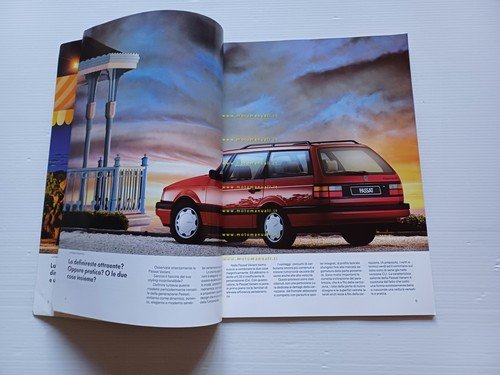 Volkswagen Passat tutti modelli 1991 depliant auto epoca ITALIANO originale