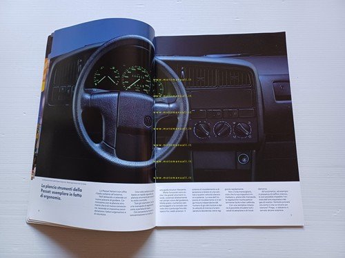 Volkswagen Passat tutti modelli 1991 depliant auto epoca ITALIANO originale