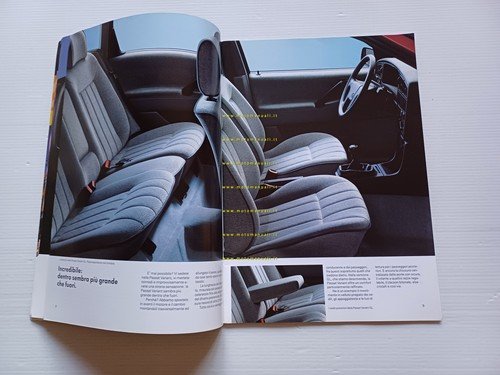 Volkswagen Passat tutti modelli 1991 depliant auto epoca ITALIANO originale