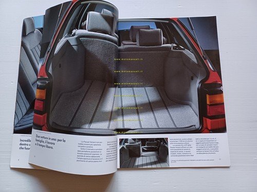 Volkswagen Passat tutti modelli 1991 depliant auto epoca ITALIANO originale
