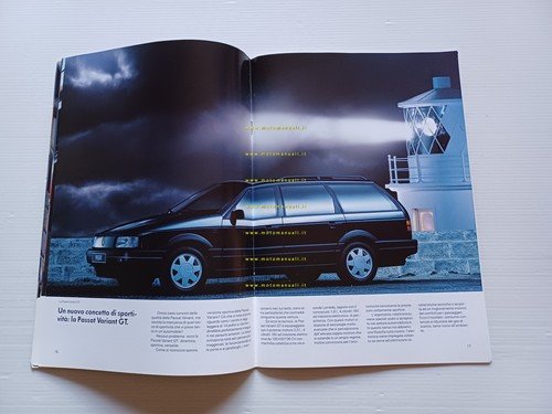 Volkswagen Passat tutti modelli 1991 depliant auto epoca ITALIANO originale