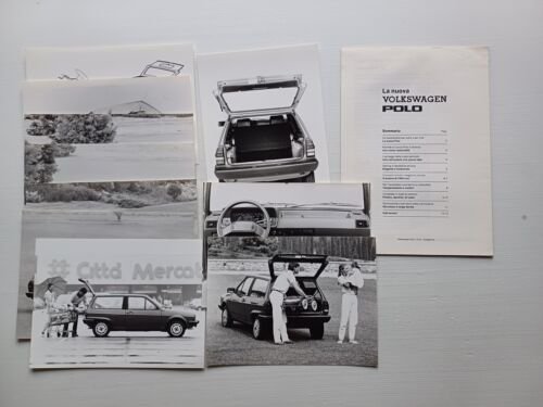 Volkswagen Polo 1981 cartella stampa originale