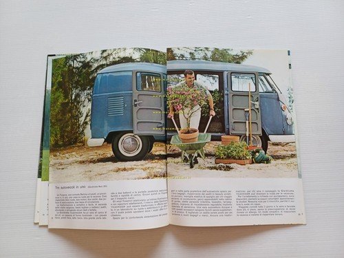 Volkswagen produzione furgoni 1965 depliant italiano originale