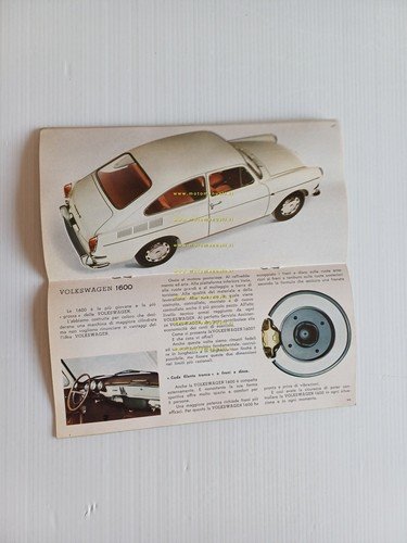 Volkswagen produzione modelli 1965 depliant italiano originale