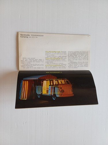 Volkswagen produzione modelli 1965 depliant italiano originale