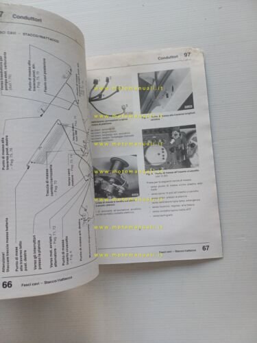 Volkswagen TL mod. 1985 manuale officina impianto elettrico italiano originale