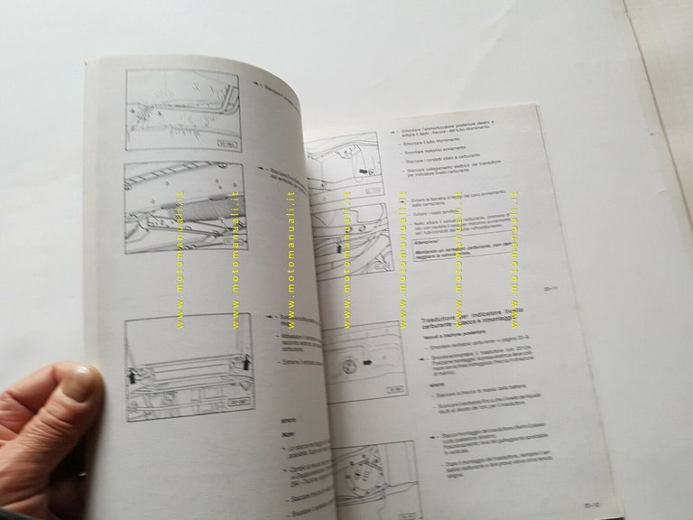 Volkswagen Transporter 1980 manuale riparazioni motore 1900 carburatori