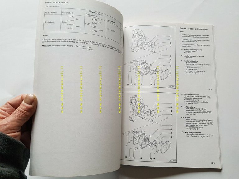 Volkswagen Transporter 1980 manuale riparazioni motore 1900 carburatori