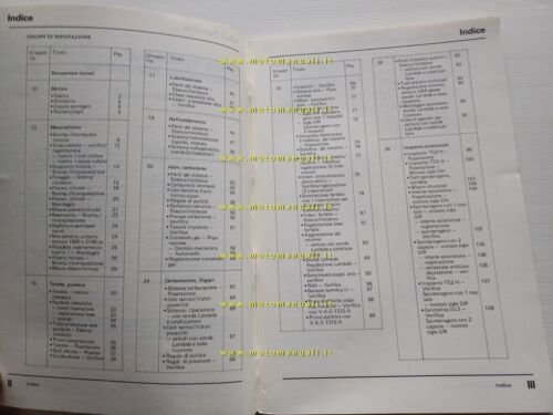 Volkswagen Transporter Diesel 1.9 1988 manuale officina motore originale
