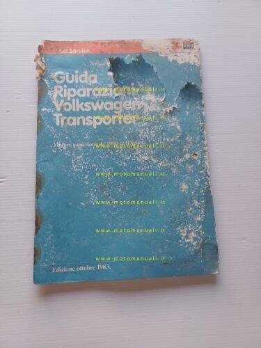 Volkswagen Transporter mod. 1983 manuale officina motore 1900 digijet originale