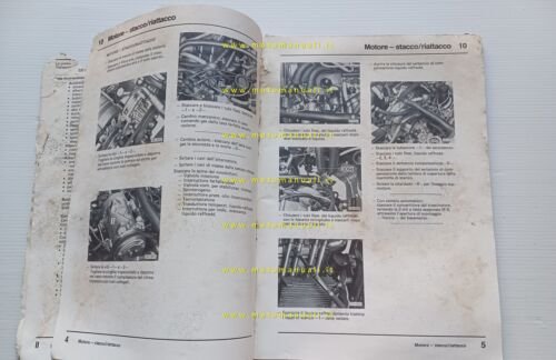 Volkswagen Transporter mod. 1983 manuale officina motore 1900 digijet originale