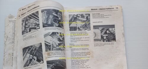 Volkswagen Transporter mod. 1983 manuale officina motore 1900 digijet originale