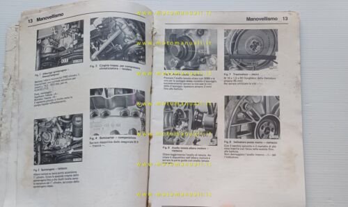 Volkswagen Transporter mod. 1983 manuale officina motore 1900 digijet originale