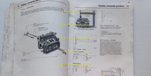 Volkswagen Transporter mod. 1983 manuale officina motore 1900 digijet originale
