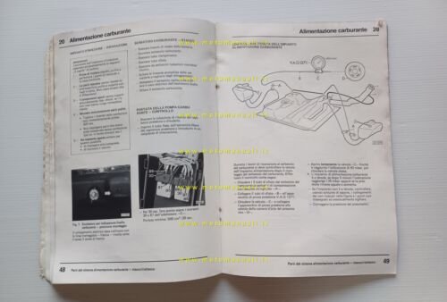 Volkswagen Transporter mod. 1983 manuale officina motore 1900 digijet originale