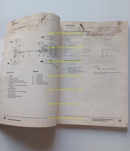 Volkswagen Transporter mod. 1986 manuale officina cambio 5 M trazione …