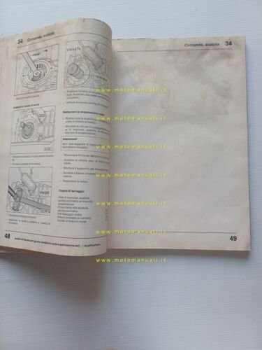 Volkswagen Transporter mod. 1986 manuale officina cambio 5 M trazione …