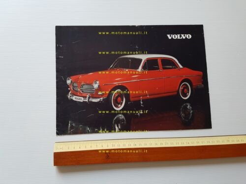 Volvo 122 S 1959 depliant pubblicitario originale italiano
