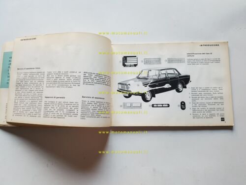 Volvo 140 1967 manuale uso manutenzione libretto istruzioni italiano originale