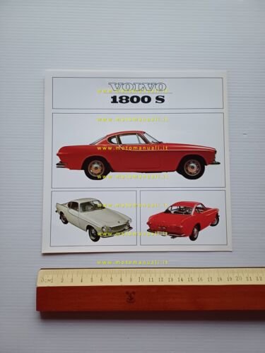 Volvo 1800 S modello 1965-66 depliant francese originale