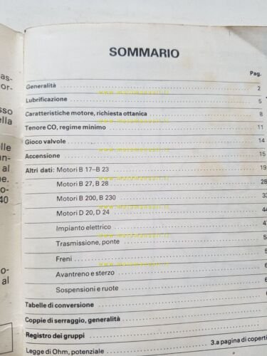 Volvo 200 tutti modelli 1975 - 1990 manuale dati tecnici …