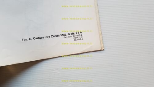 Volvo 240-260 1977 manuale officina carburatori SU - Zenith Italiano …