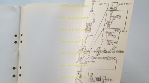 Volvo 240-260 1977 manuale officina carburatori SU - Zenith Italiano …