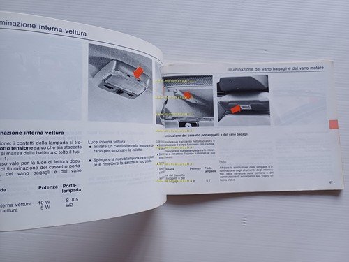Volvo 480 ES 1989 manuale uso manutenzione libretto italiano originale