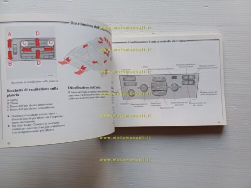 Volvo S 80 1999 manuale uso manutenzione originale italiano