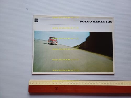 Volvo serie 120 modelli 1965 depliant italiano originale