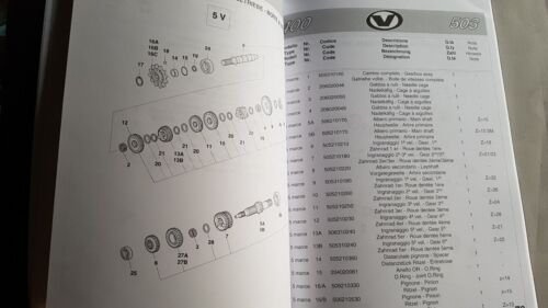 VOR 400 - 503 SM 2001 manuale uso manutenzione + …