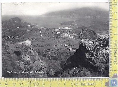 Vulcano - Porto di Ponente - 1961 - Cartolina - … | Immagine principale