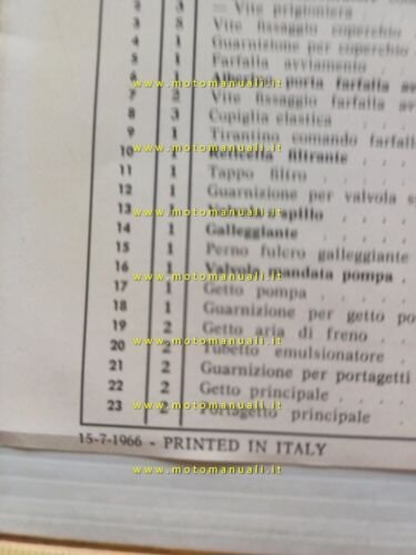Weber carburatore 30 DIC 1 Fiat 850 Coup-Spider 1966 catalogo …