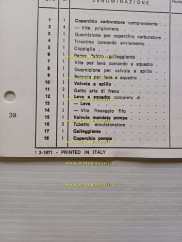 Weber carburatore 40 DCNF 13 Ferrari Dino 206 GT 1971 …