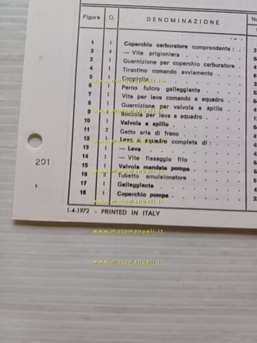 Weber carburatore 40 DCNF 22 Fiat Dino Spider Coup 1972 …