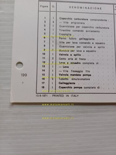 Weber carburatore 40 DCNF 6 Fiat Dino Spider Coup 1971 …