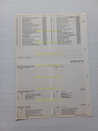 Weber carburatore 40 DCOE 124-125 Alfa Romeo Alfetta 2.0 L …