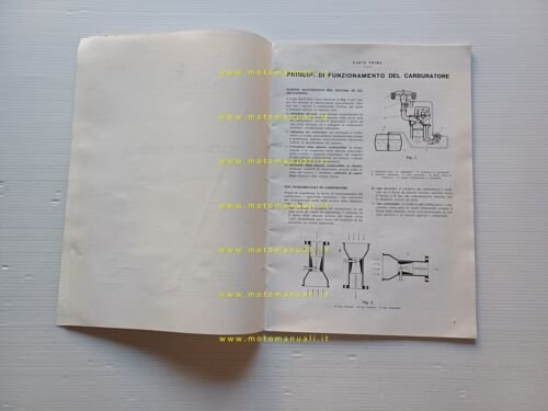 WEBER carburatori auto manuale officina riparazione 1964 originale ITALIANO