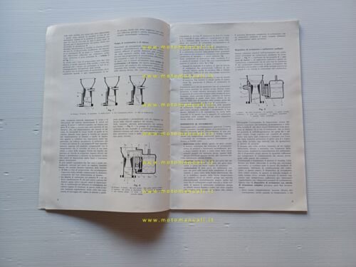 WEBER carburatori auto manuale officina riparazione 1964 originale ITALIANO
