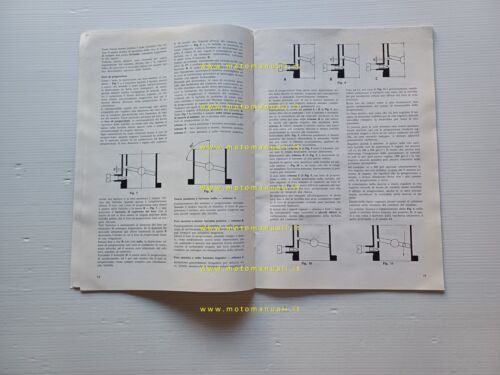 WEBER carburatori auto manuale officina riparazione 1964 originale ITALIANO