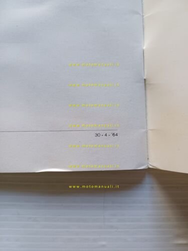 WEBER carburatori auto manuale officina riparazione 1964 originale ITALIANO