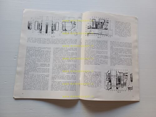 WEBER carburatori auto manuale officina riparazione 1964 originale ITALIANO