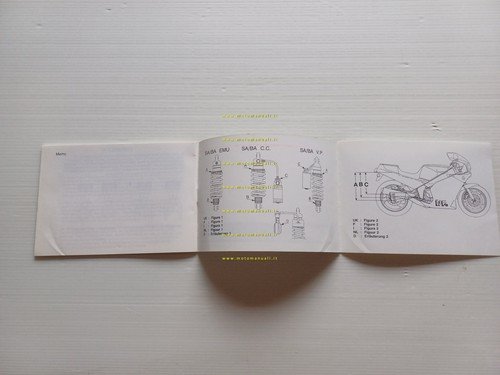White Power ammortizzatori manuale uso ORIGINALE
