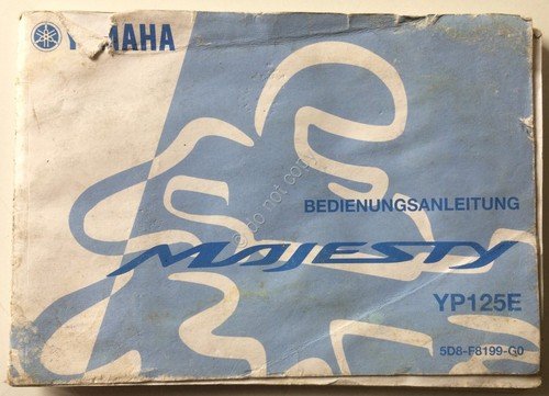 Yamaha - Majesty YP125 E - Bedienungsanleitung Manuale Istruzioni - … | Immagine principale