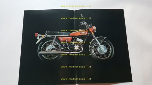 Yamaha 350 Street Europa 1973 depliant originale italiano