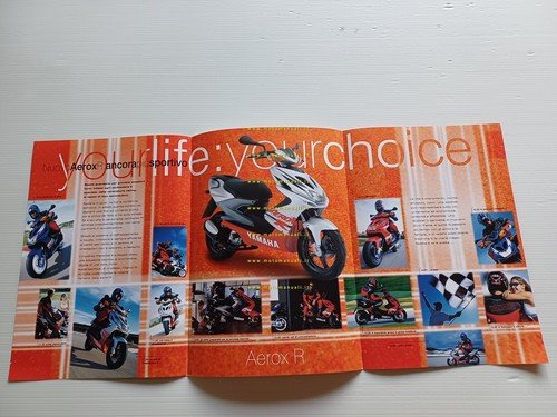 Yamaha 50 Aerox R 1999 depliant originale