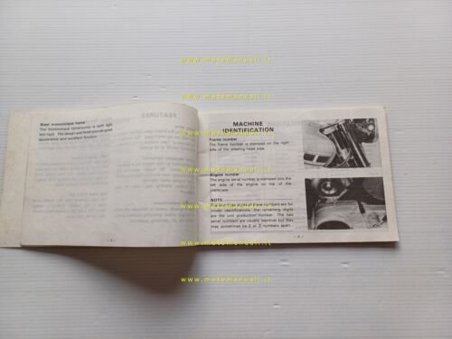 Yamaha 50 FS1E -FS1E DX 1975 manuale uso manutenzione libretto …