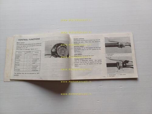 Yamaha 50 FS1E -FS1E DX 1975 manuale uso manutenzione libretto …