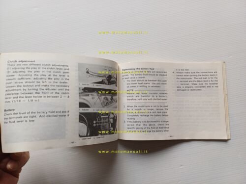 Yamaha 50 FS1E -FS1E DX 1975 manuale uso manutenzione libretto …