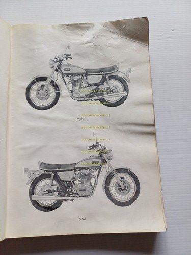 Yamaha 650 XS1 - XS1F - XS2 1971 catalogo ricambi …